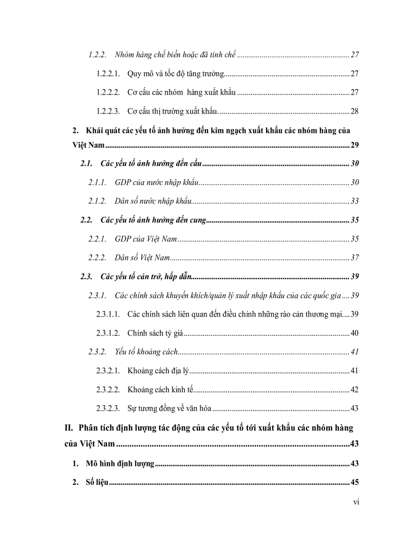 image for page Những yếu tố tác động tới kim ngạch xuất khẩu các nhóm hàng của Việt Nam