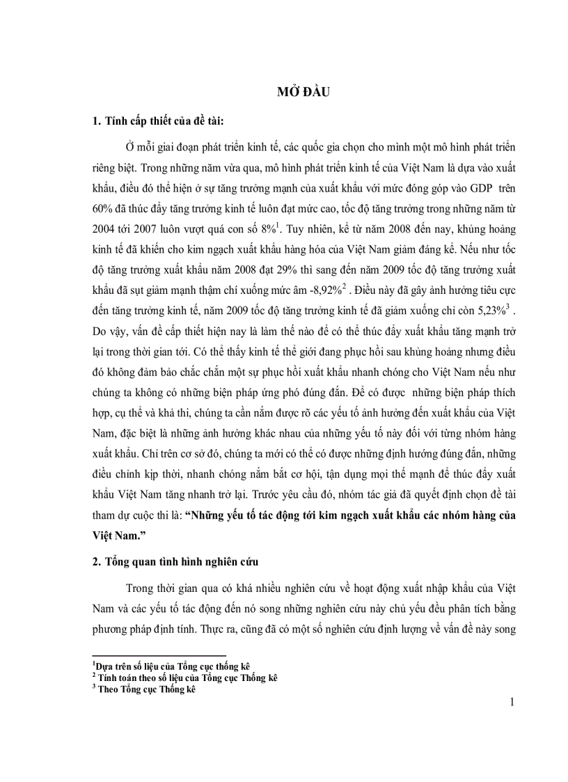 image for page Những yếu tố tác động tới kim ngạch xuất khẩu các nhóm hàng của Việt Nam