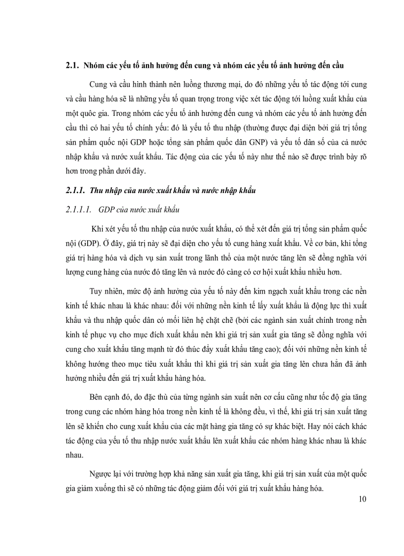 image for page Những yếu tố tác động tới kim ngạch xuất khẩu các nhóm hàng của Việt Nam