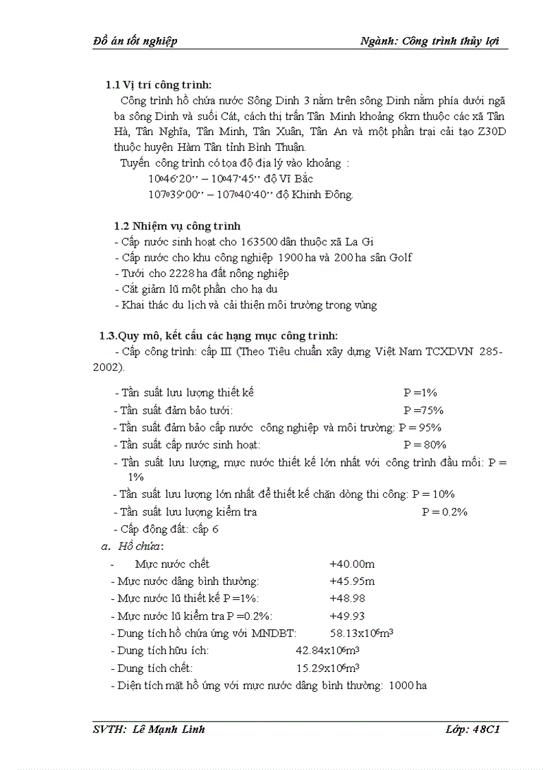 image for page Thiết kế thi công hồ chứa nước sông dinh 3 tỉnh bình thuận