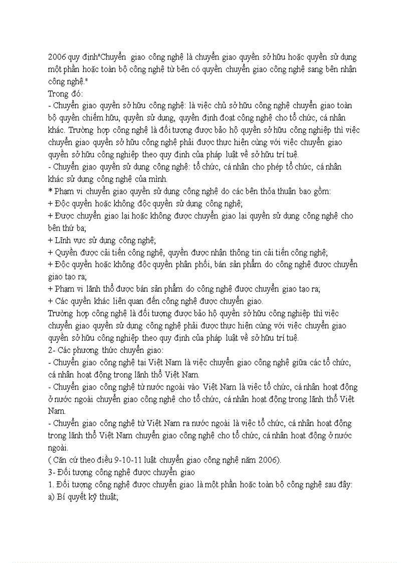 image for page Hợp đồng chuyển giao công nghệ trong thương mại quốc tế