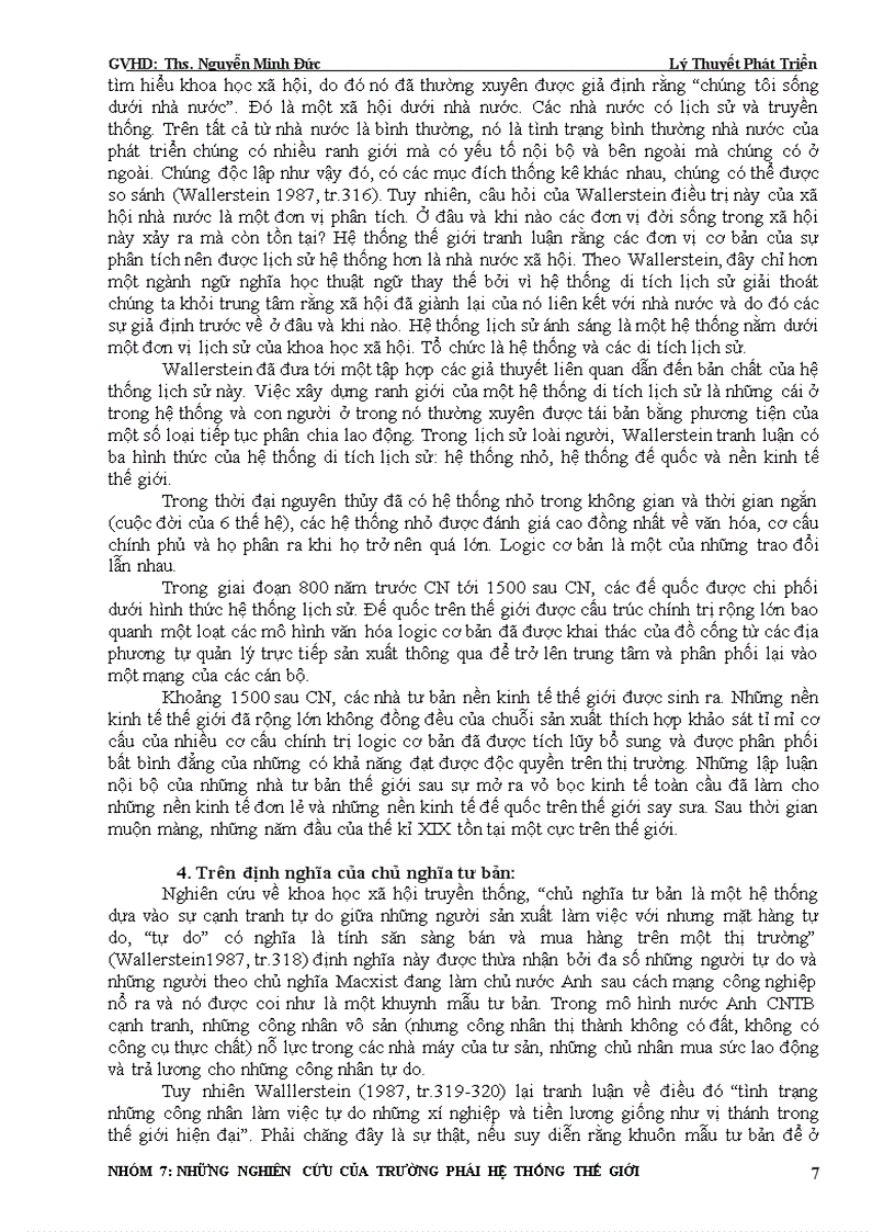 image for page Những nghiên cứu của trường phái hệ thống thế giới