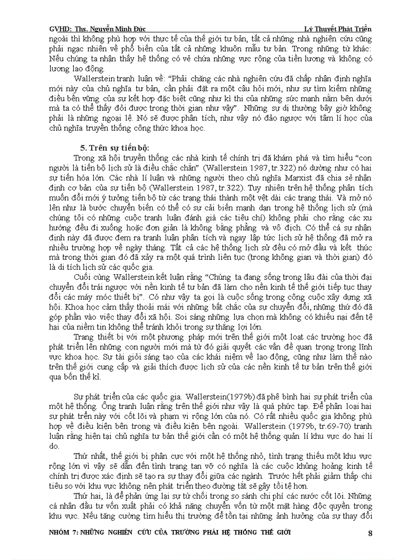 image for page Những nghiên cứu của trường phái hệ thống thế giới