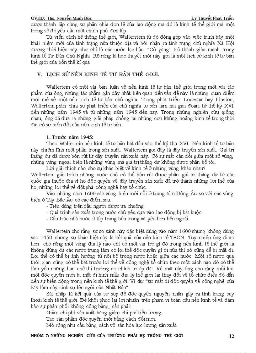 image for page Những nghiên cứu của trường phái hệ thống thế giới