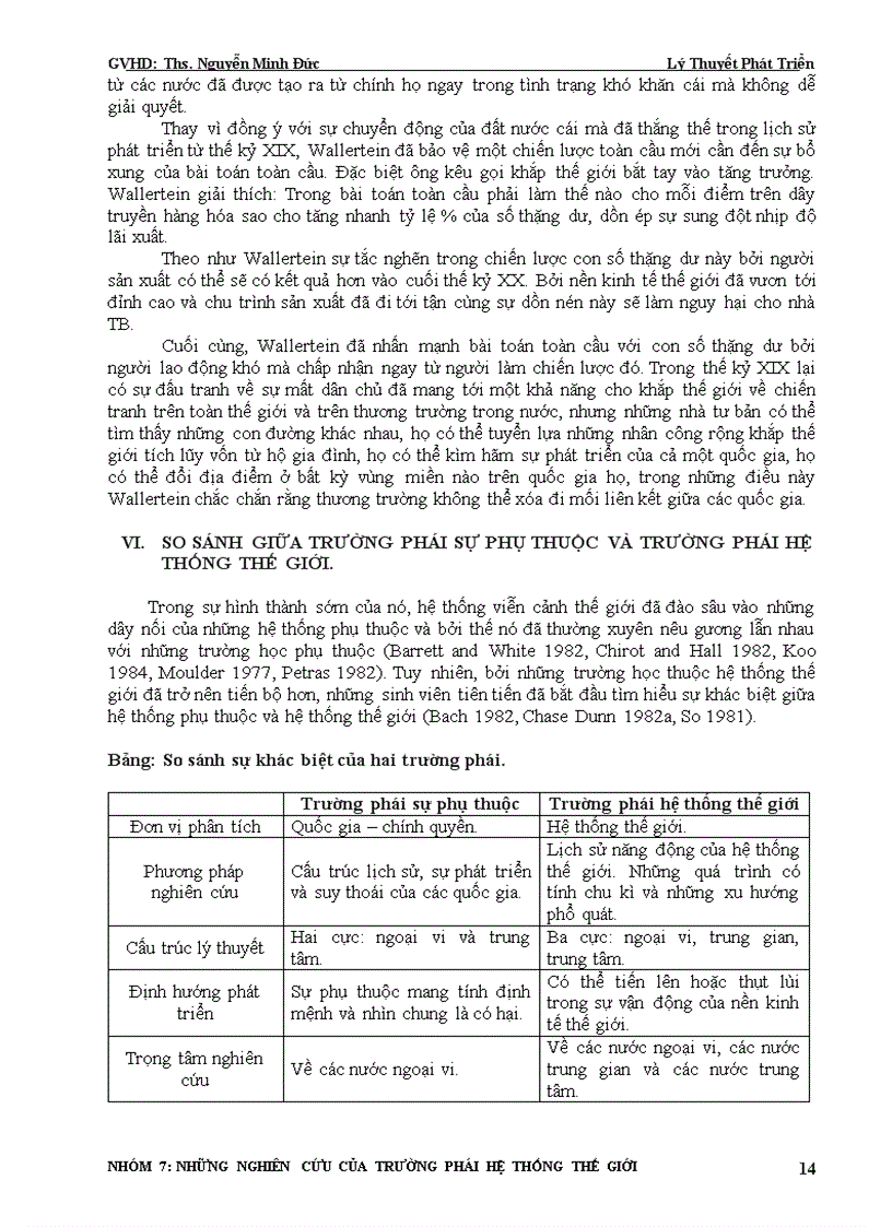 image for page Những nghiên cứu của trường phái hệ thống thế giới
