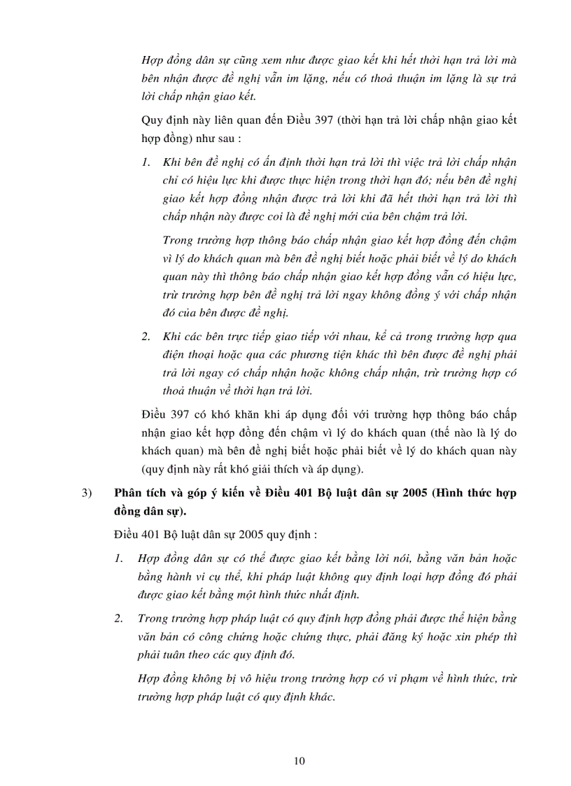 image for page Thời điểm giao kết và thời điểm có hiệu lực của hợp đồng theo qui định của pháp luật và định hướng hoàn thiện