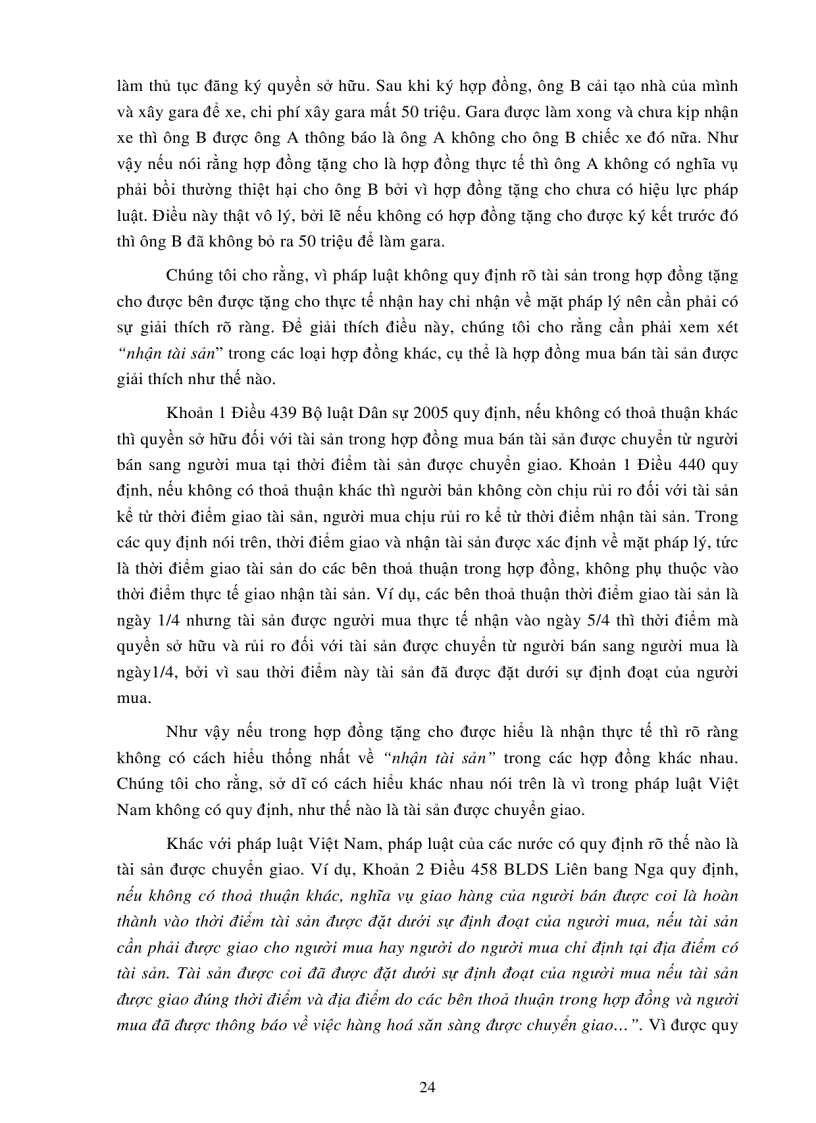 image for page Thời điểm giao kết và thời điểm có hiệu lực của hợp đồng theo qui định của pháp luật và định hướng hoàn thiện