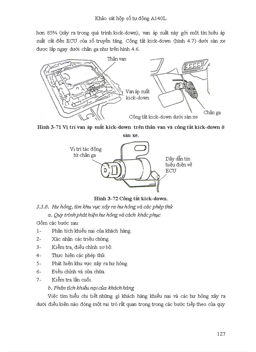 image for page Đồ án tốt nghiệp Khảo sát hộp số tự động A140