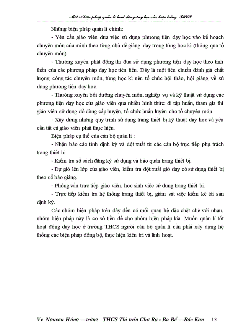 image for page Một số biện pháp quản lí hoạt động dạy học của hiệu trưởng nhằm đáp ứng yêu cầu đổi mới giáo dục ở trường trung học cơ sở