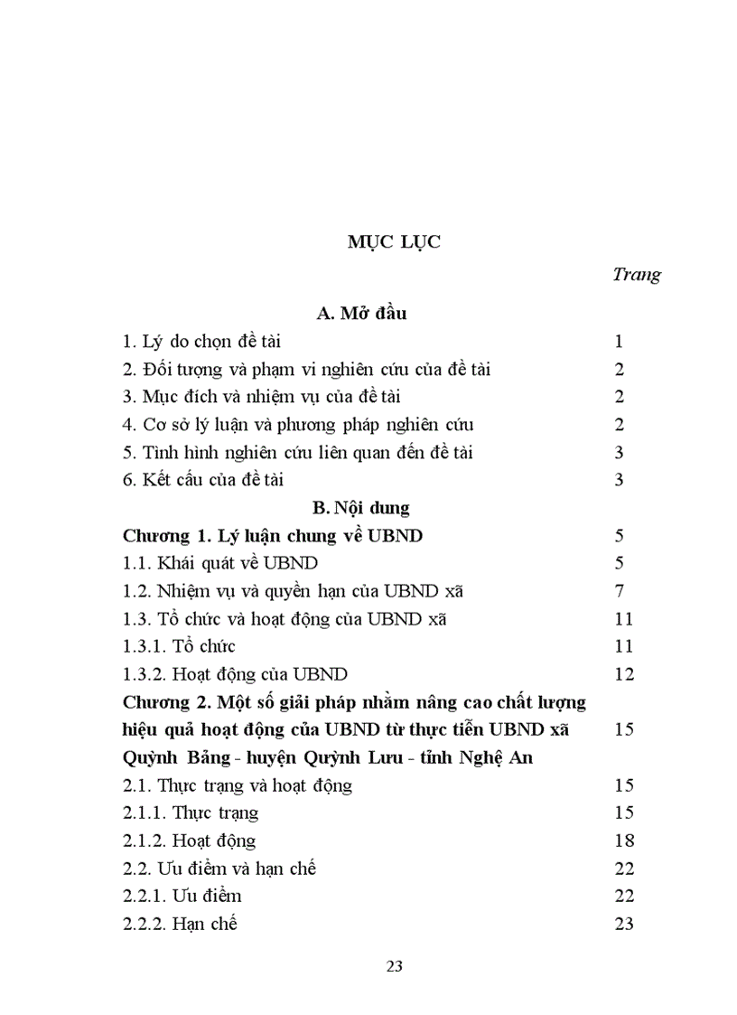 image for page Nâng cao chất lượng và hiệu quả hoạt động của UBND xã Quỳnh Bảng huyện Quỳnh Lưu tỉnh Nghệ An trong giai đoạn hiện nay