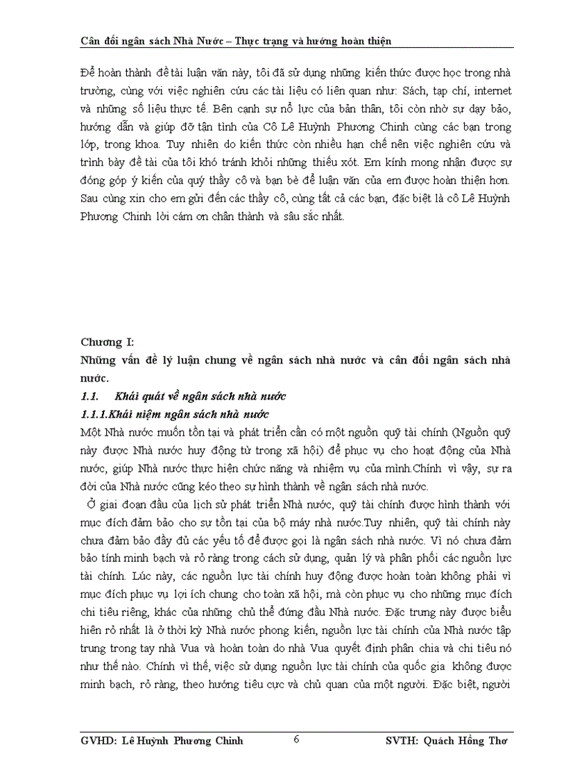 image for page Cân đối ngân sách nhà nước Thực trạng và hướng hoàn thiện