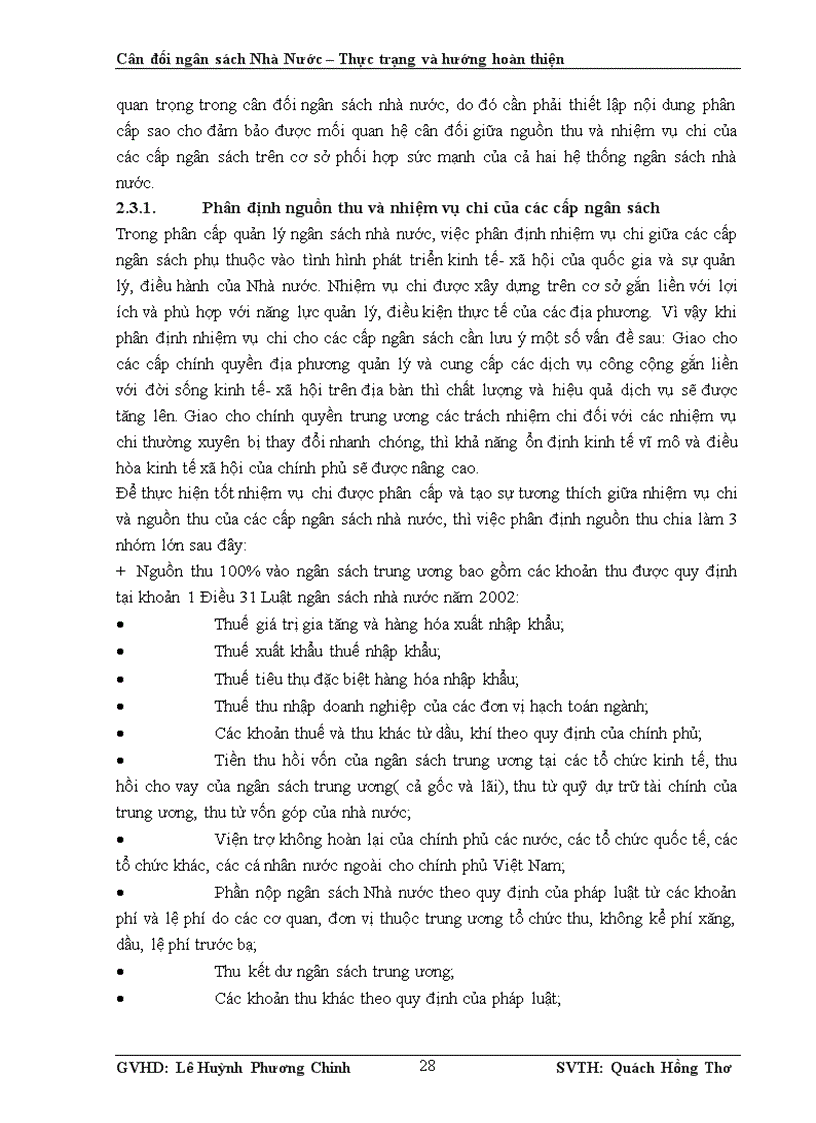 image for page Cân đối ngân sách nhà nước Thực trạng và hướng hoàn thiện