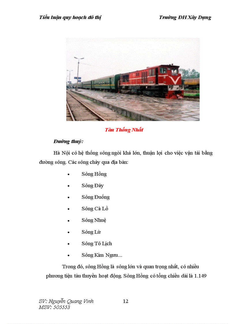 image for page Quy hoạch giao thông TP Hà Nội