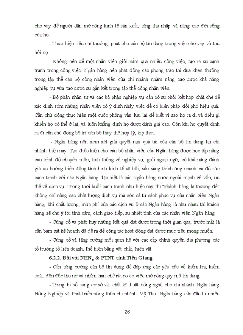 image for page Phân tích tín dụng tại Ngân Hàng Nông Nghiêp Và Phát Triển Nông Thôn thành phố Mỹ Tho