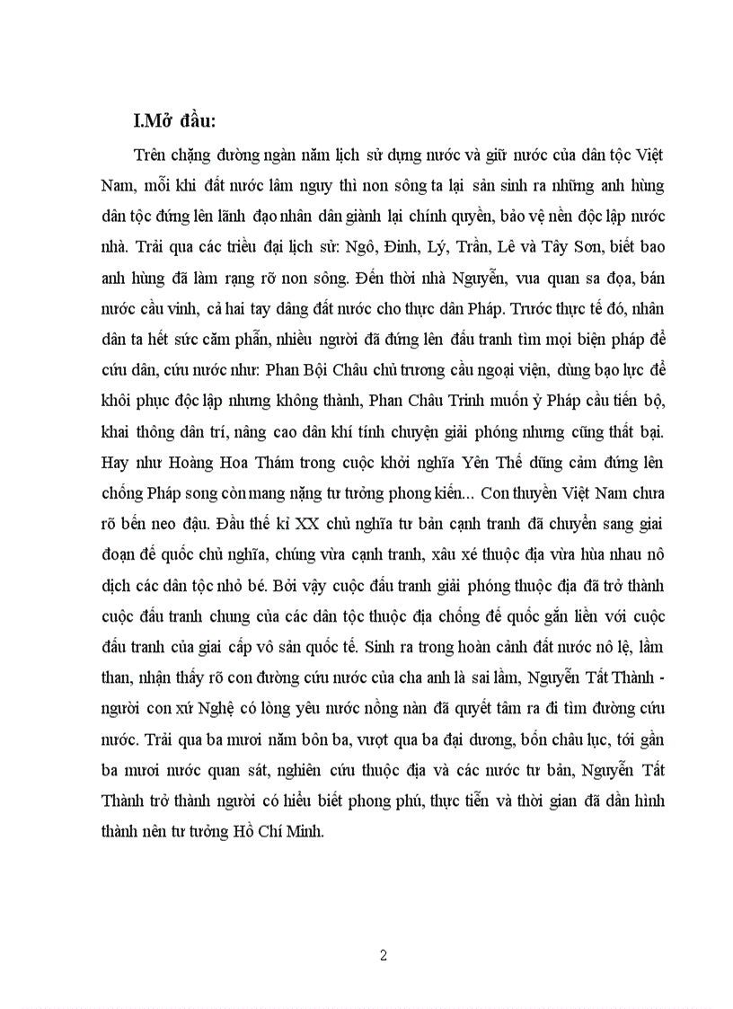 image for page Nguồn gốc hình thành tư tưởng hồ chí minh