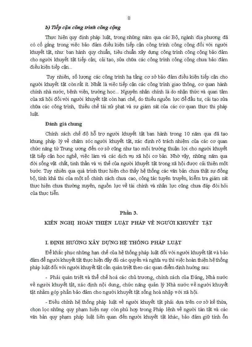 image for page Tổng kết tình hình thi hành Pháp lệnh về người tàn tật