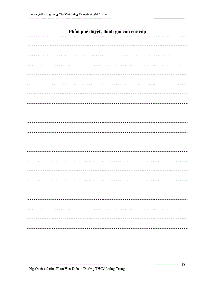 image for page Kinh nghiệm ứng dụng CNTT vào công tác quản lý nhà trường