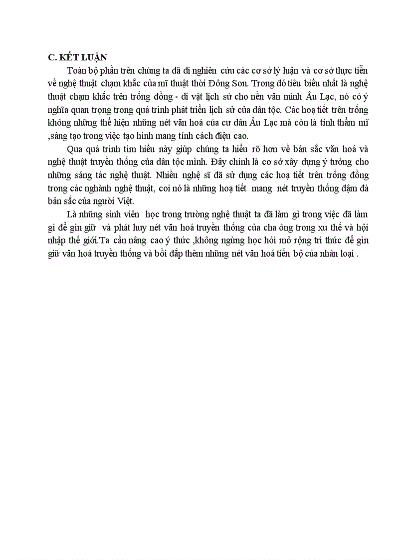 image for page Nghệ thuật chạm khắc trong mĩ thuật Đông Sơn