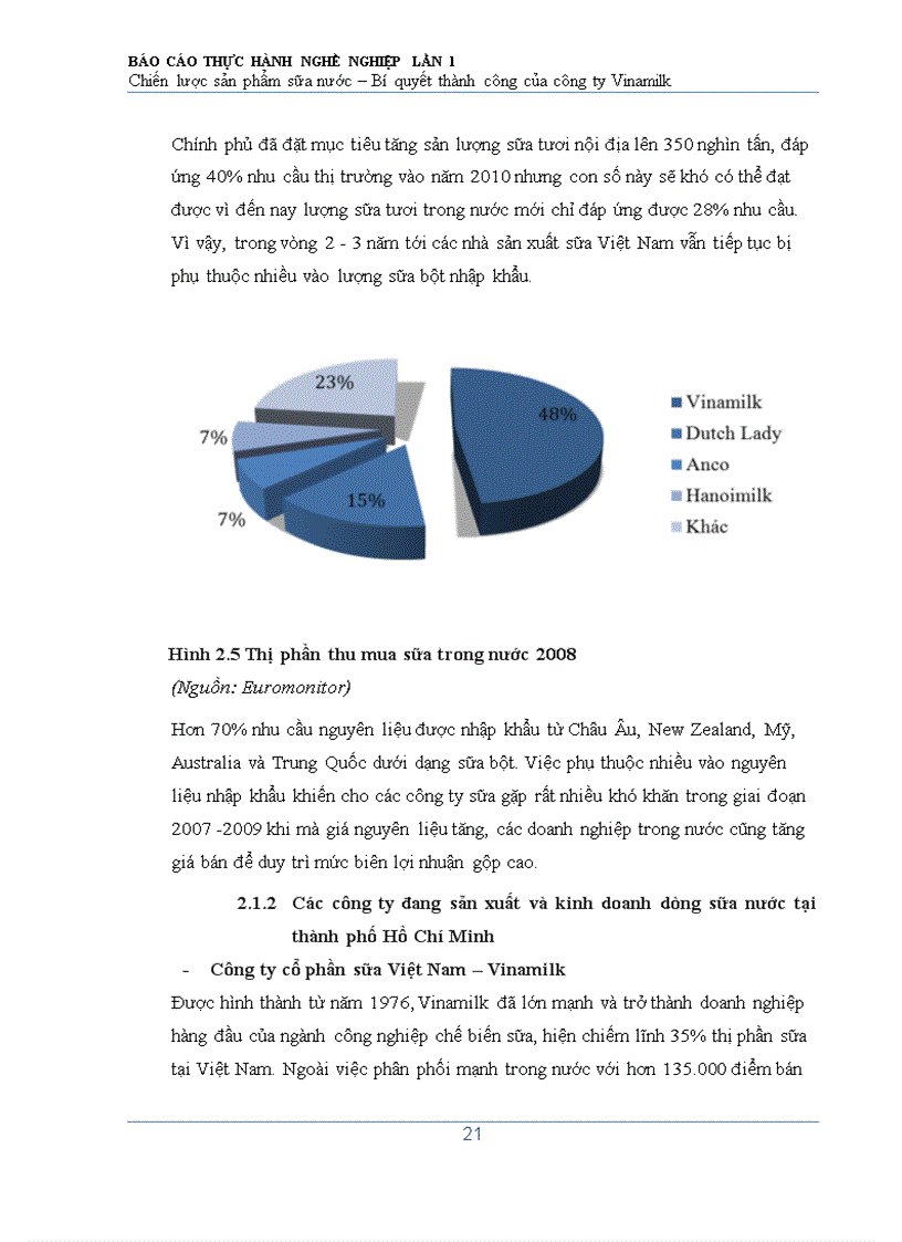 image for page Chiến lược sản phẩm của công ty cổ phầm sữa Việt Nam vinamilk
