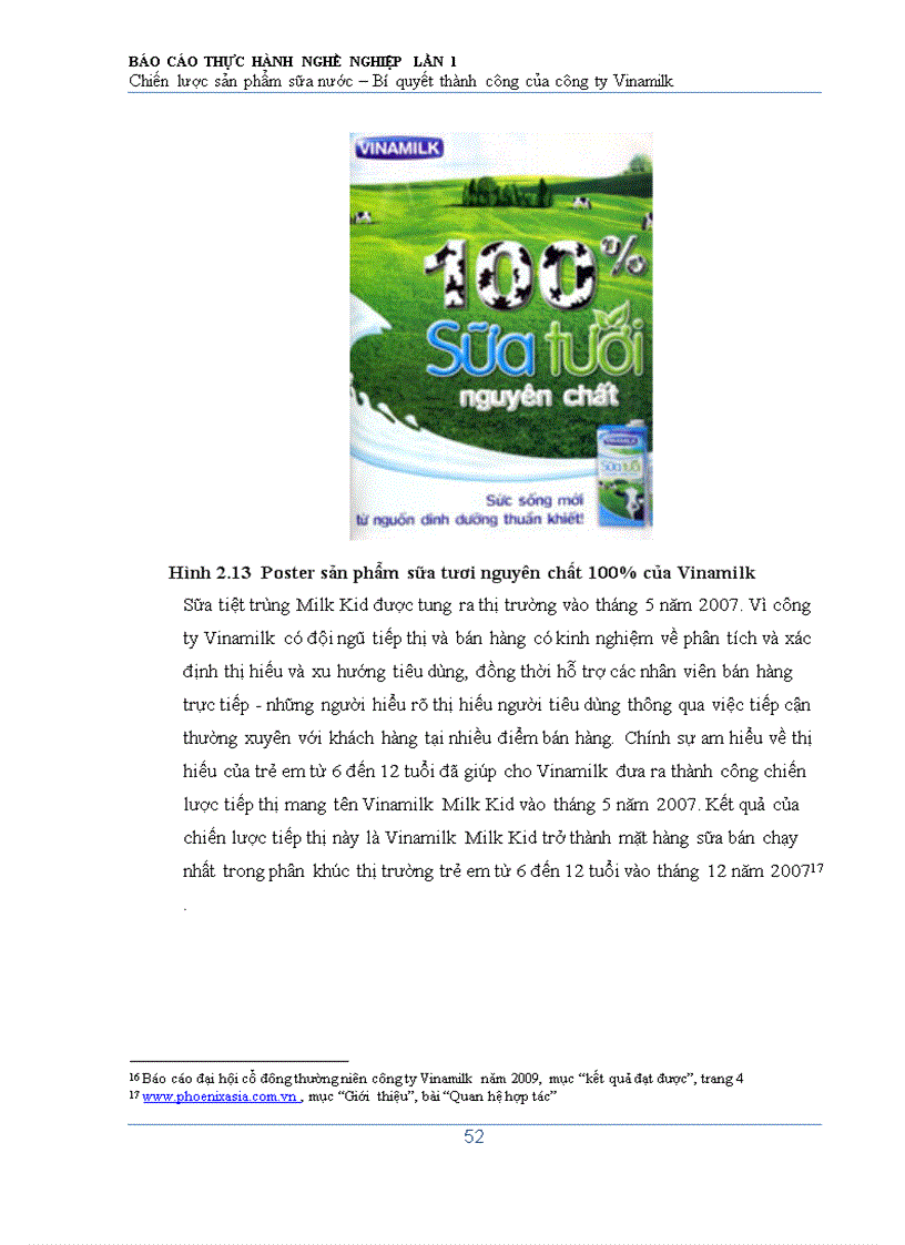 image for page Chiến lược sản phẩm của công ty cổ phầm sữa Việt Nam vinamilk