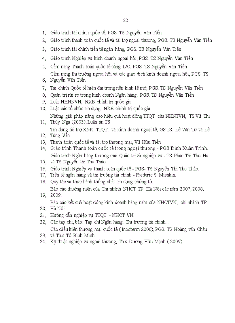 image for page Giải pháp nâng cao hiệu quả hoạt động thanh toán quốc tế tại Ngân hàng Công thương Việt Nam chi nhánh Hà Nội