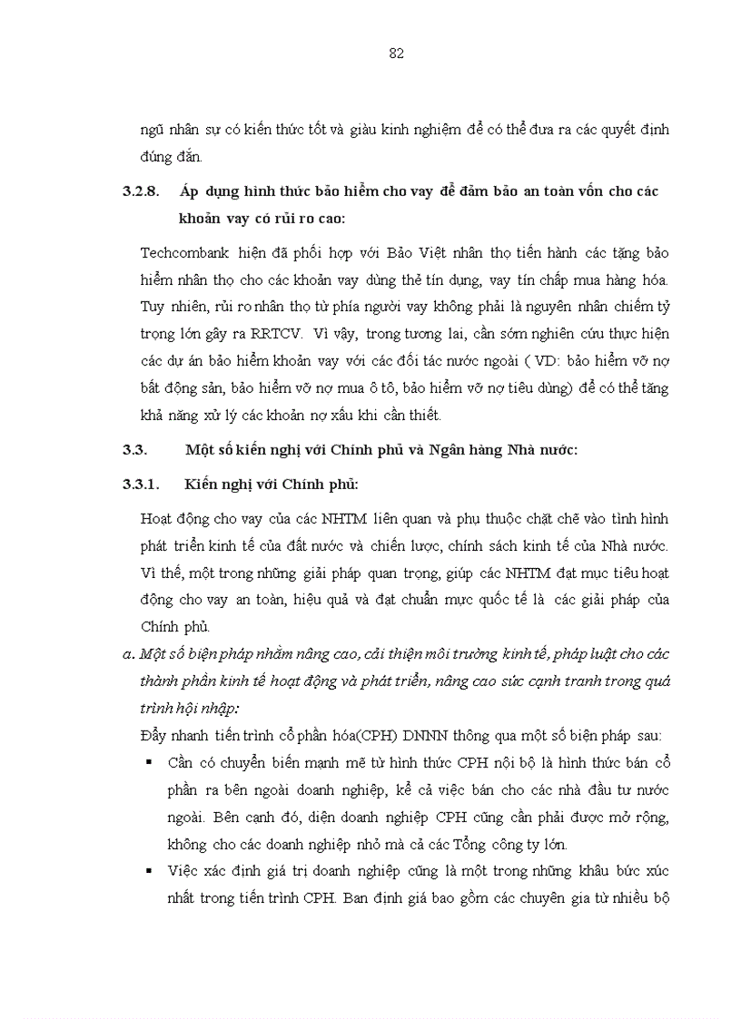 image for page Quản trị rủi ro trong hoạt động cho vay tại ngân hàng thương mại cổ phần kỹ thương Việt Nam