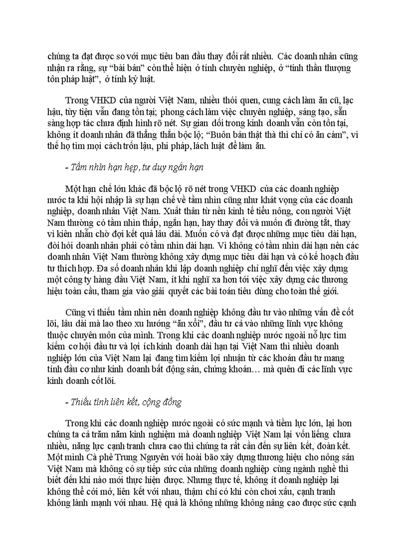 image for page Đê ta i Vận dụng quan điểm của Đảng về việc xây dựng nền văn hóa tiên tiến đậm đà bản sắc dân tộc trong việc xây dựng nền văn hóa kinh doanh ở nước ta hiện nay