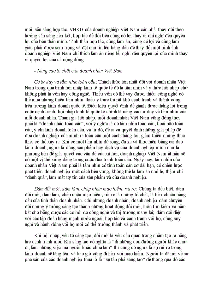 image for page Đê ta i Vận dụng quan điểm của Đảng về việc xây dựng nền văn hóa tiên tiến đậm đà bản sắc dân tộc trong việc xây dựng nền văn hóa kinh doanh ở nước ta hiện nay