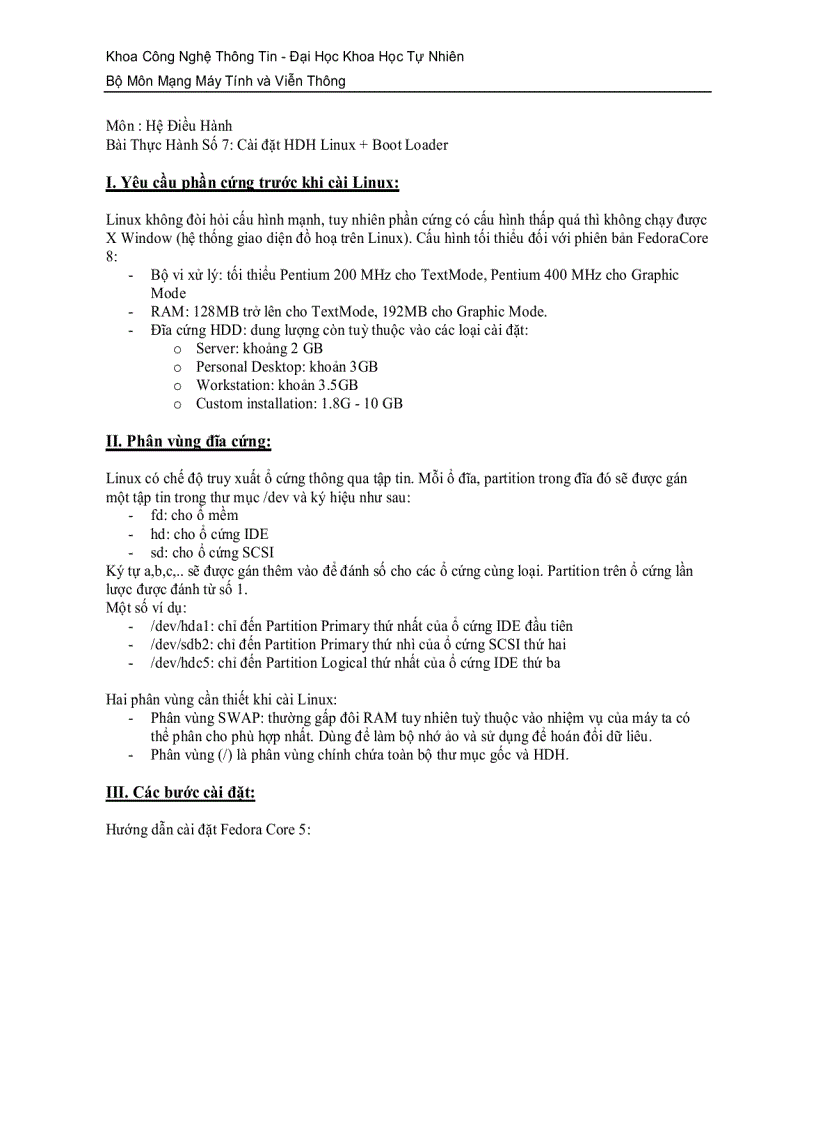 image for page Cài đặt HDH Linux Boot Loader