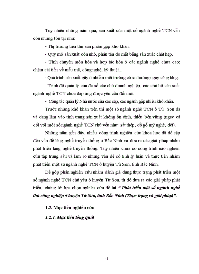 image for page Phát triển một số ngành nghề thủ công nghiệp ở huyện từ sơn tỉnh bắc ninh thực trạng và giải pháp