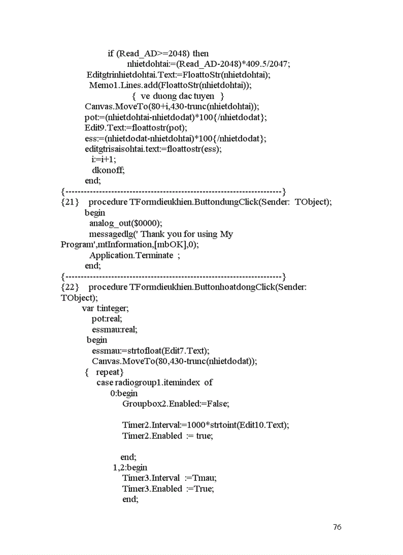image for page Điều khiển nhiệt độ PID
