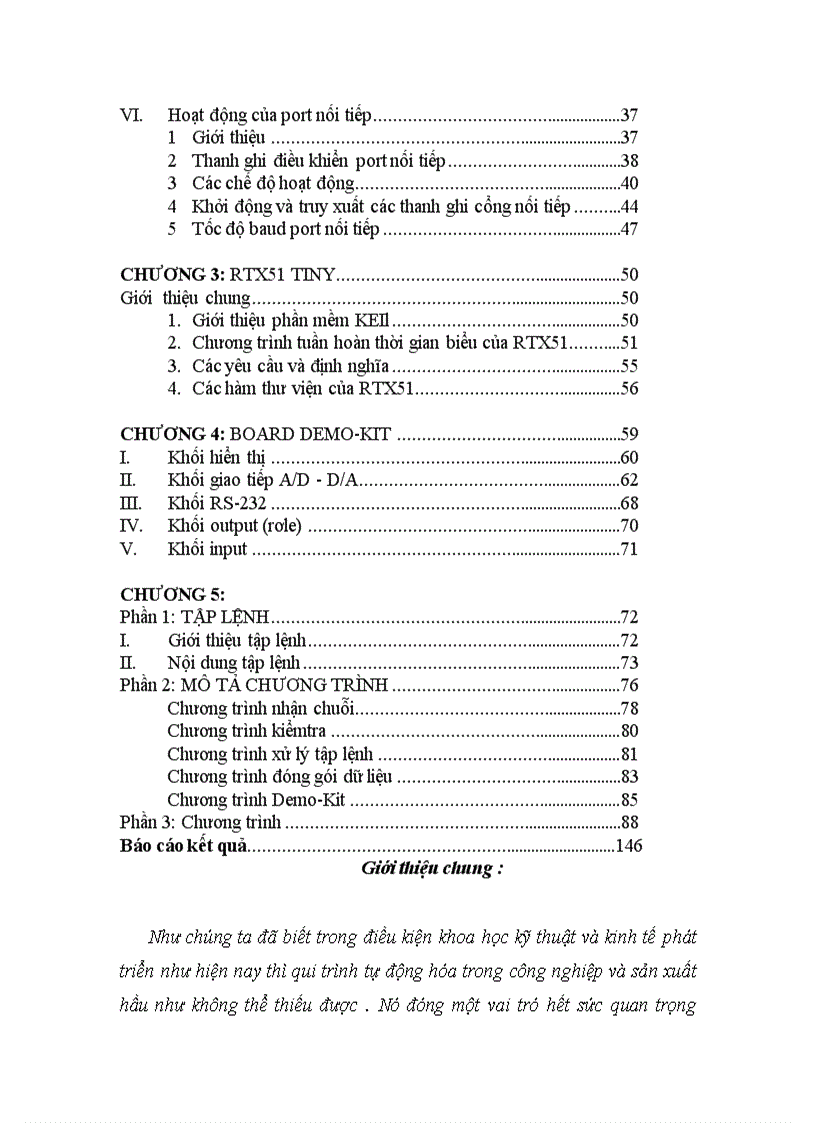 image for page Giao tiếp PC và vi xử lý trong hệ thống SCADA