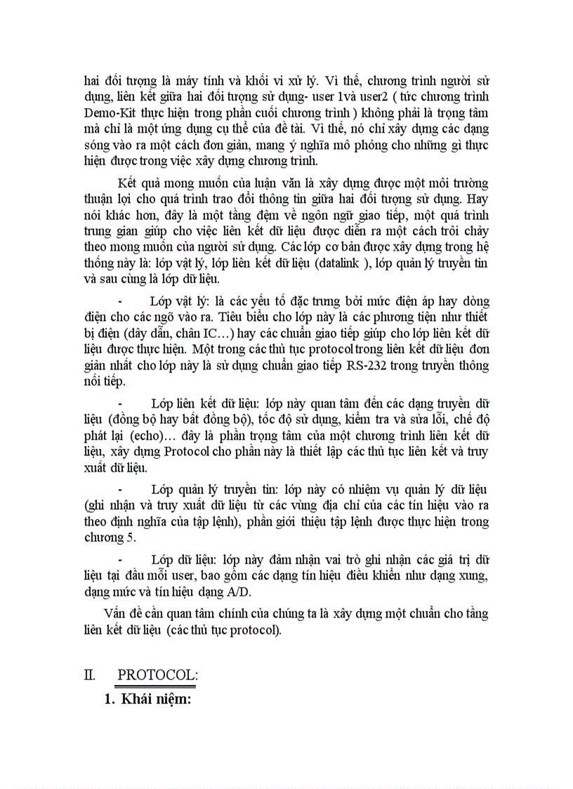 image for page Giao tiếp PC và vi xử lý trong hệ thống SCADA