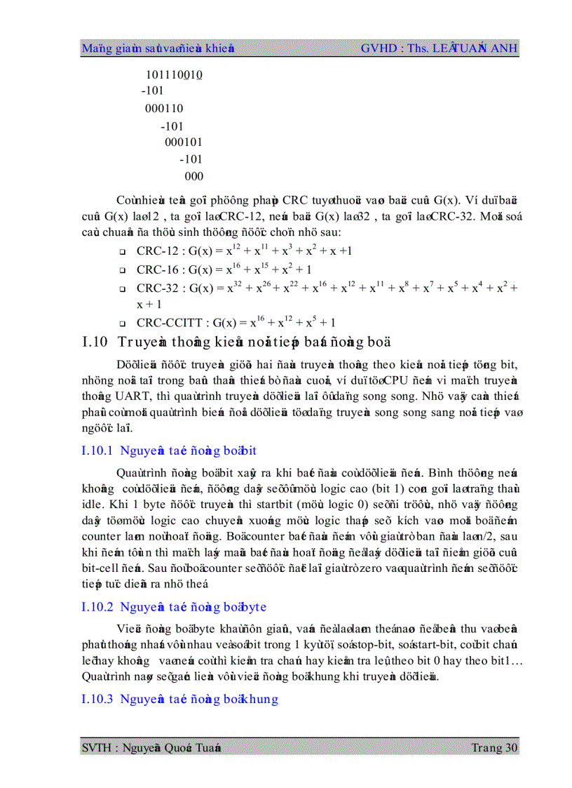 image for page Mạng giám sát và điều khiển MC68HC11 RS485
