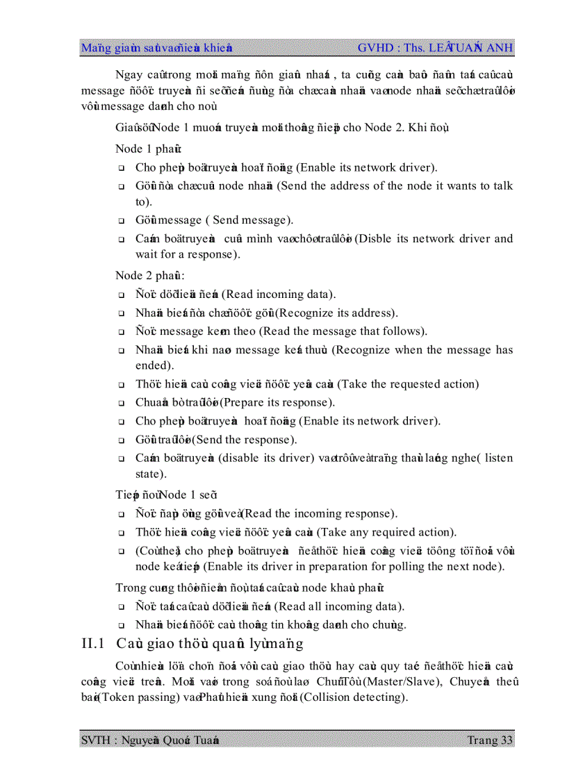 image for page Mạng giám sát và điều khiển MC68HC11 RS485