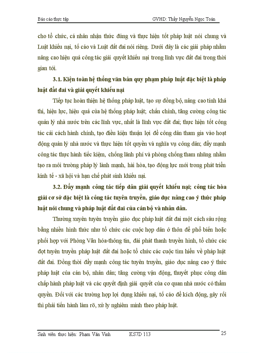image for page Công tác giải quyết khiếu nại trong lĩnh vực đất đai tại huyện eah leo tỉnh đăk lăk thực trạng và giải pháp