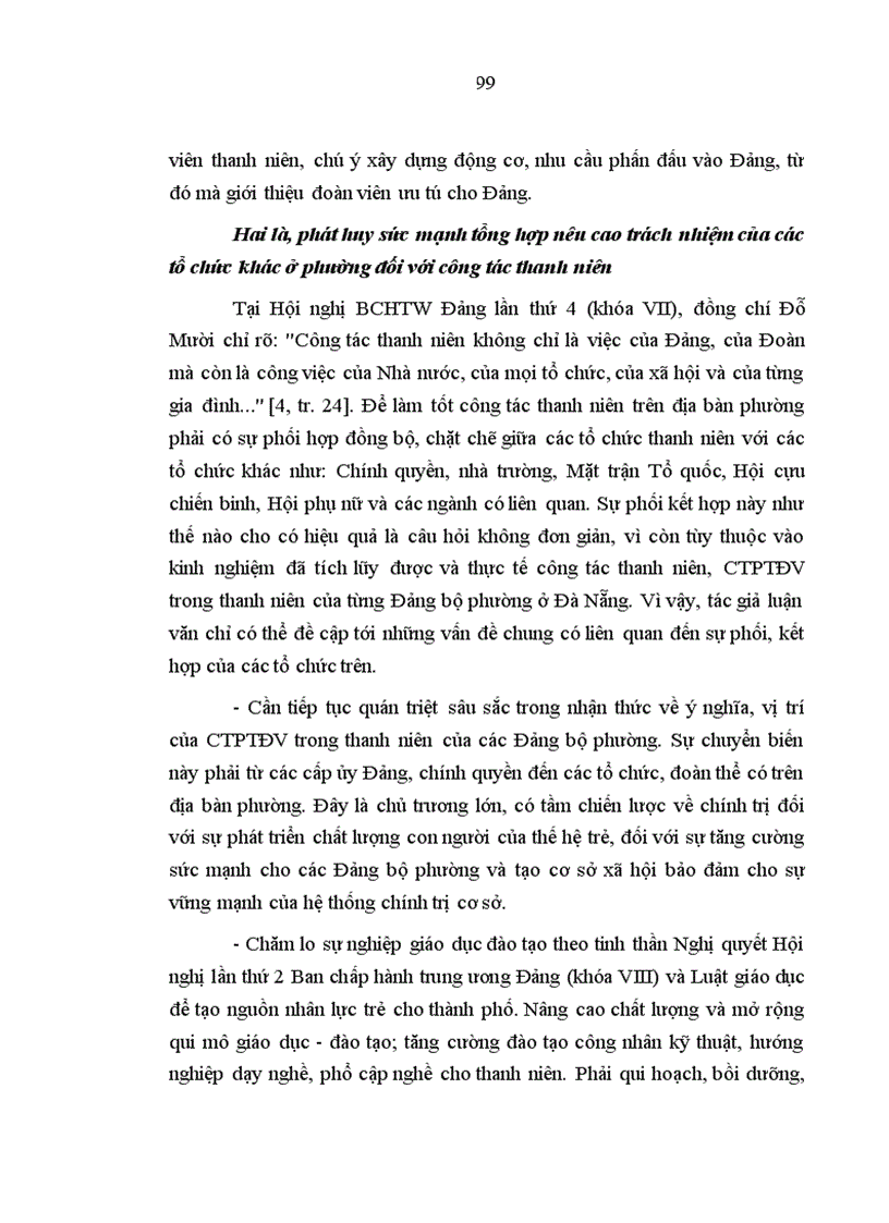 image for page Đẩy mạnh công tác phát triển đảng viên trong thanh niên của các Đảng bộ phường ở thành phố Đà Nẵng giai đoạn hiện nay