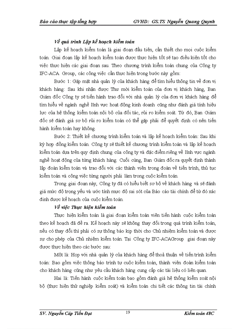 image for page Nhận xét và các giải pháp hoàn thiện hoạt động kiểm toán của Công ty Kiểm toán và Tư vấn Tài chính IFC ACA Group