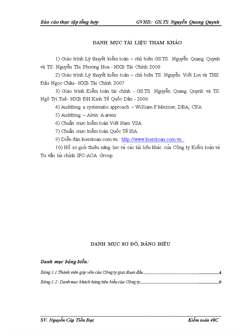 image for page Nhận xét và các giải pháp hoàn thiện hoạt động kiểm toán của Công ty Kiểm toán và Tư vấn Tài chính IFC ACA Group