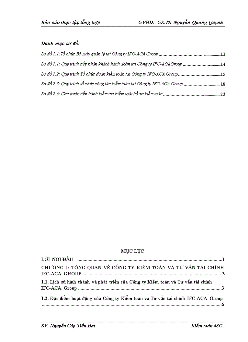 image for page Nhận xét và các giải pháp hoàn thiện hoạt động kiểm toán của Công ty Kiểm toán và Tư vấn Tài chính IFC ACA Group