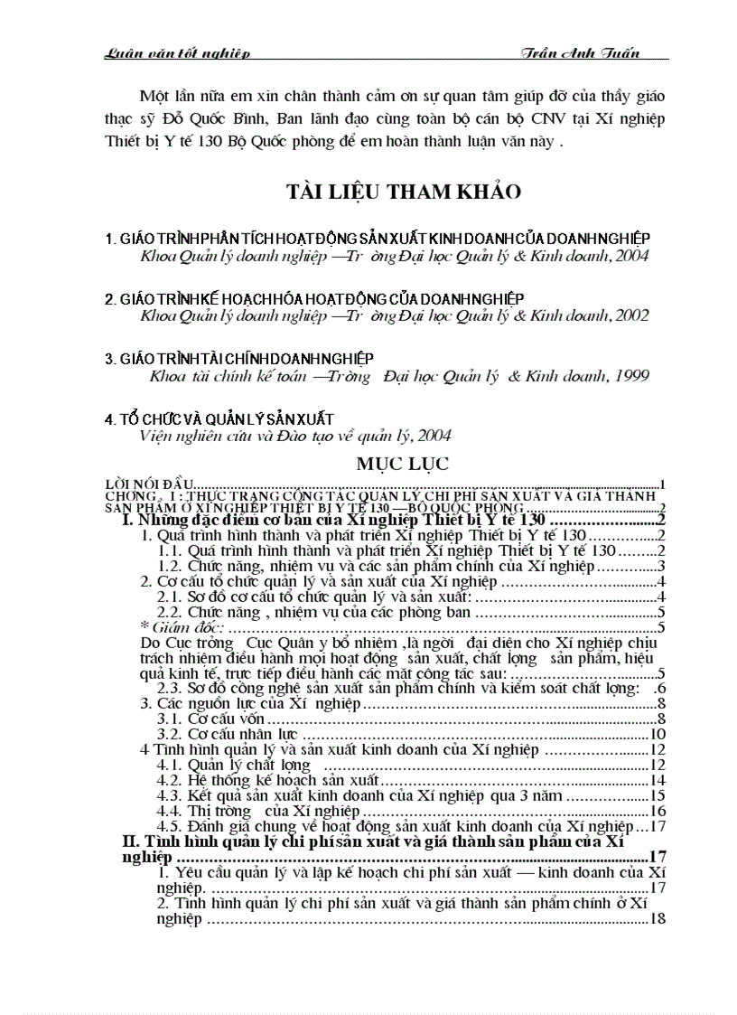 image for page Phương hướng và biện pháp quản lý chi phí và giá thành sản phẩm