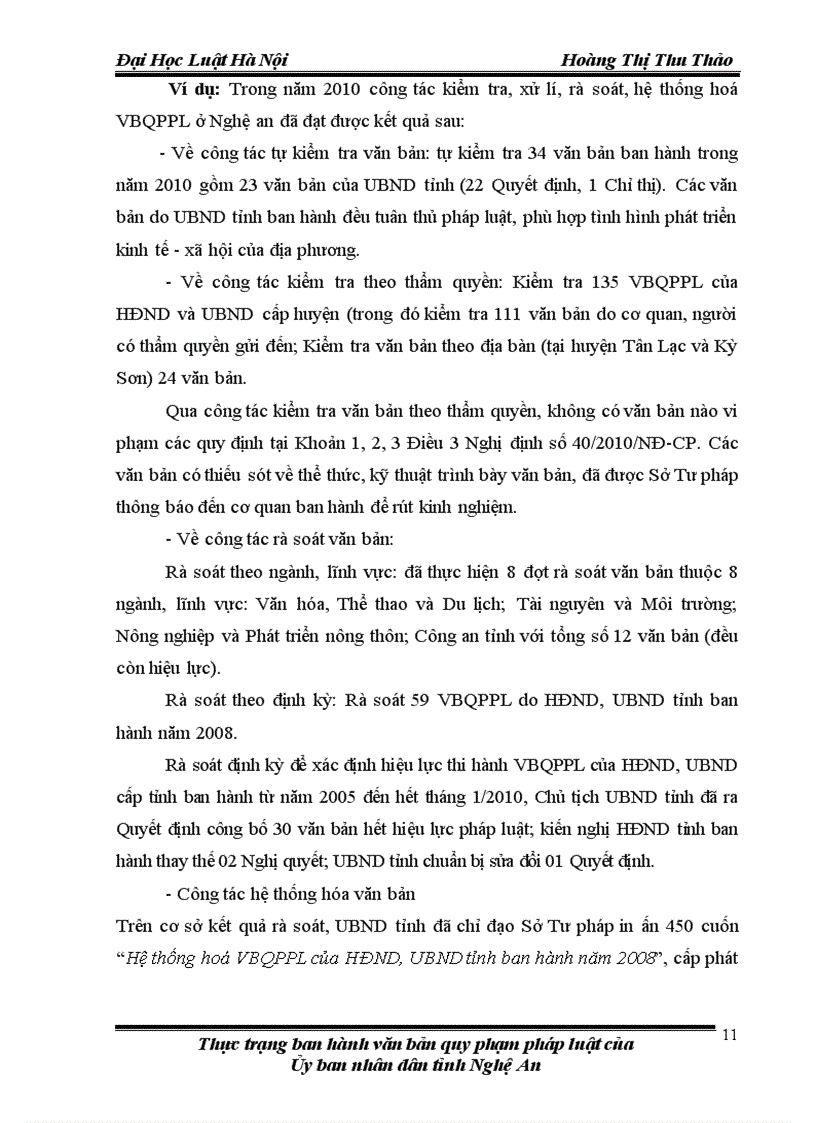 image for page Thực trạng ban hành văn bản quy phạm pháp luật của uỷ ban nhân dân tỉnh Nghệ an