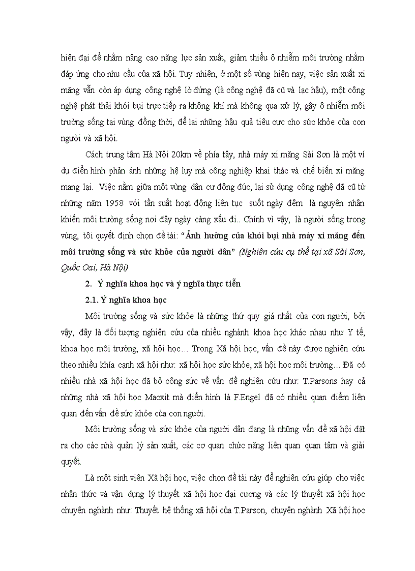 image for page Tác động của khói bụi công nghiệp đến môi trường sống của người dân nghiên cứu cụ thể tại HN