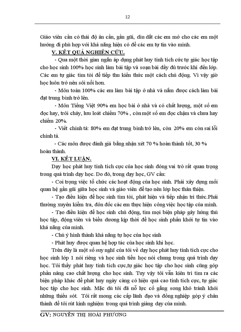 image for page Làm thế nào để phát huy tính tích cực tự giác học tập cho học sinh lớp