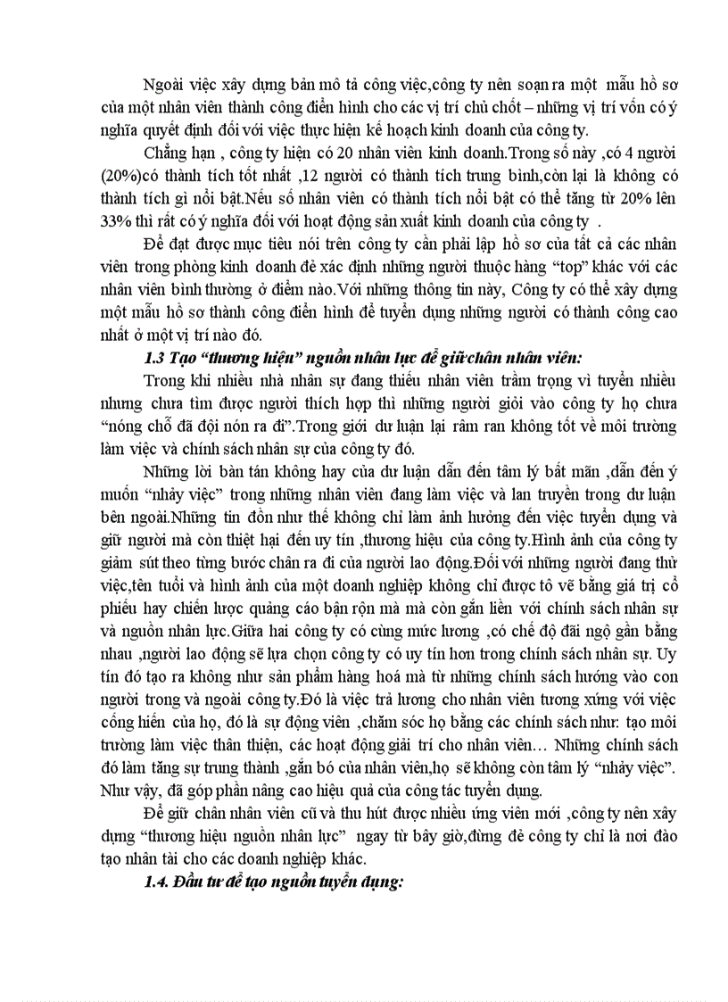 image for page Báo cáo tốt nghiệp Thực trạng công tác tuyển dụng nhân lực tại Công ty cổ phần đầu tư và vật liệu PVV