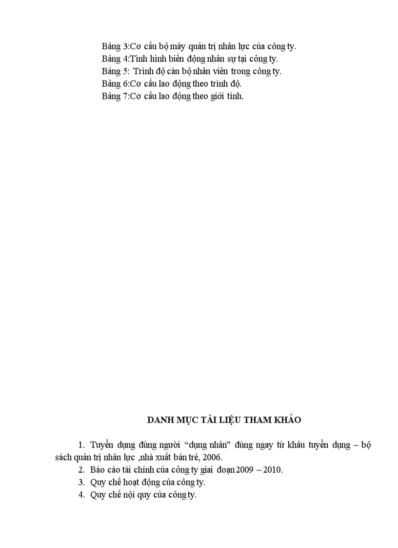 image for page Báo cáo tốt nghiệp Thực trạng công tác tuyển dụng nhân lực tại Công ty cổ phần đầu tư và vật liệu PVV