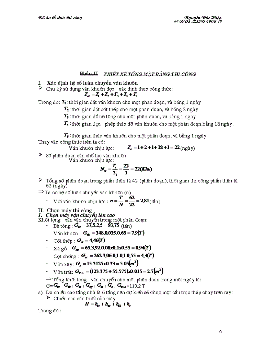 image for page Đồ án tổ chức thi công Bản vẽ