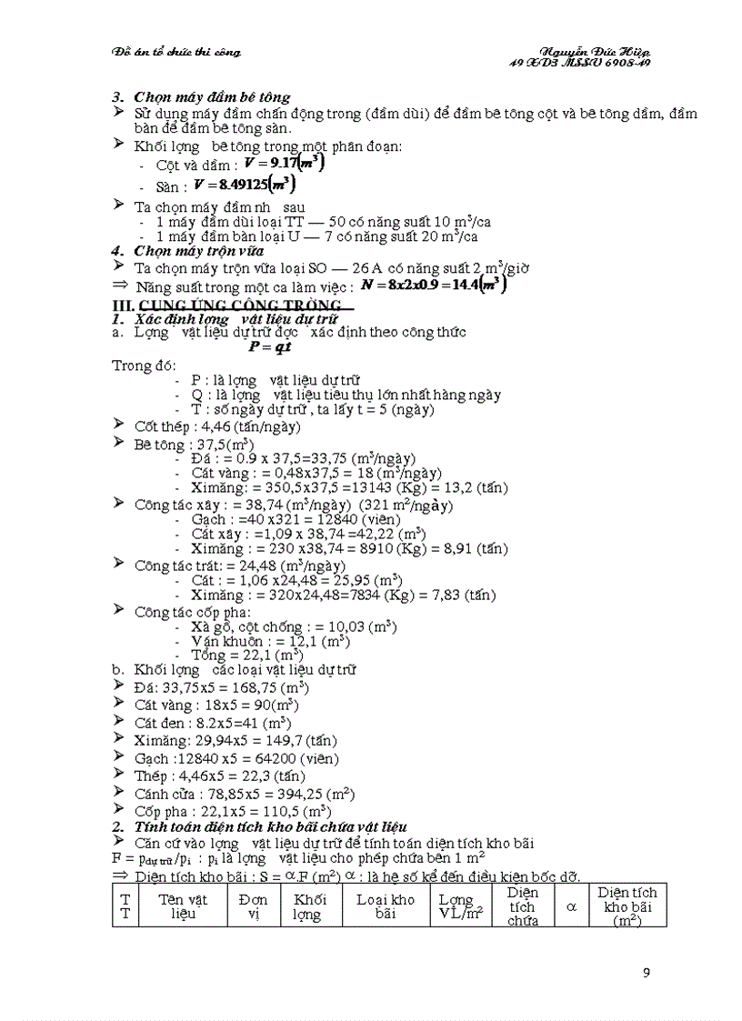image for page Đồ án tổ chức thi công Bản vẽ