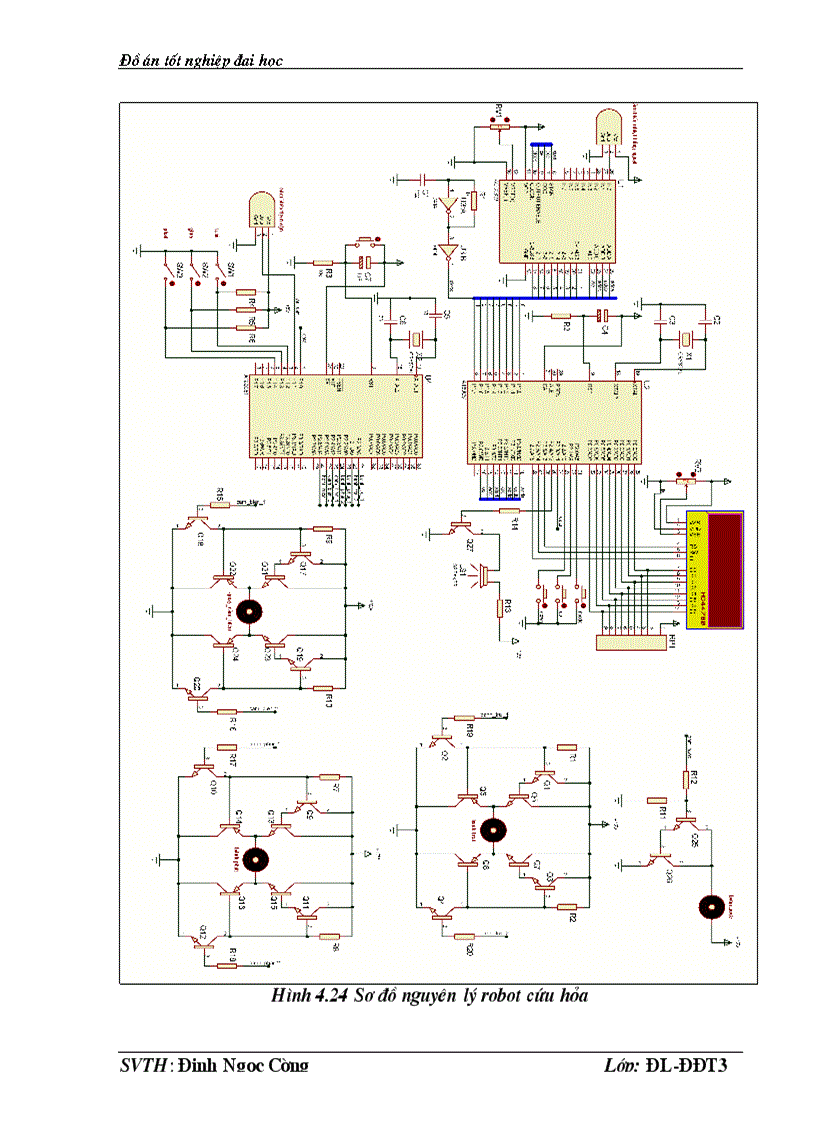 image for page Thiết kế lập trình robot cứu hoả sử dụng VDK 89C5