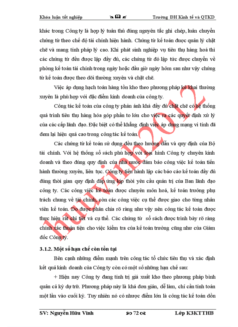 image for page Kế toán tiêu thụ và xác định kết quả kinh doanh tại Công ty TNHH Thương Mại Việt Sơn